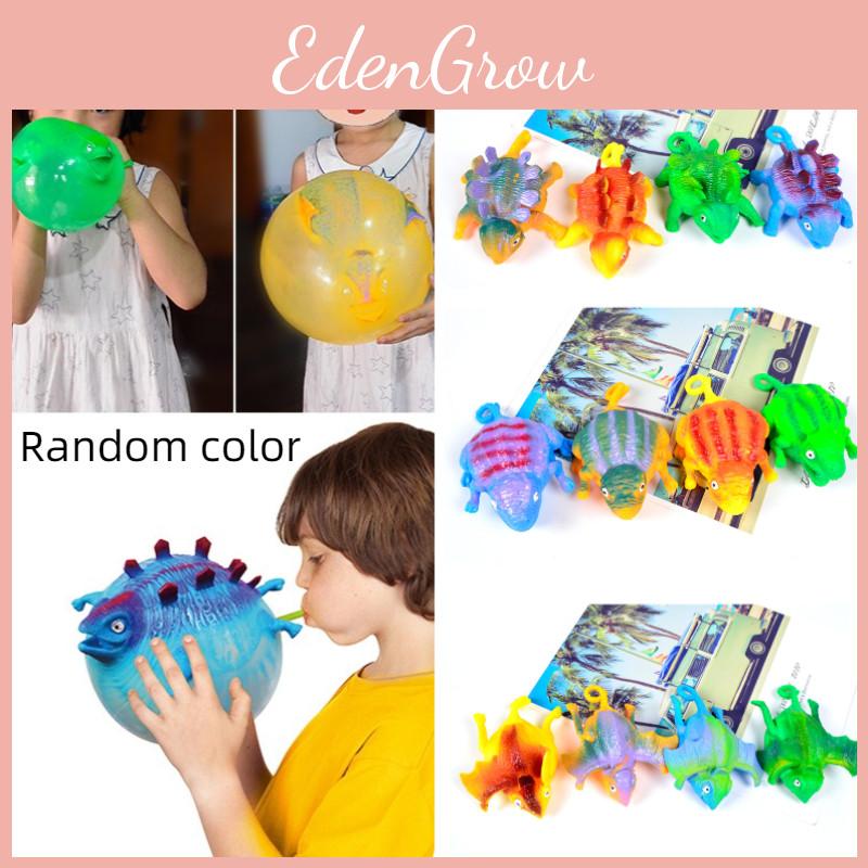 Blow-up Dinosaur Stress Ball Fun And Novelty Tpr Toy For Anxiety Relief