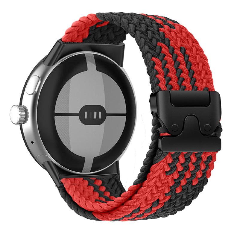 Braided Nylon Paracord Watch Band for Google 41MM/45MM
