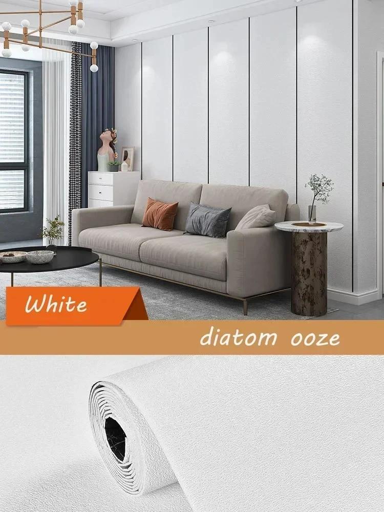 50cmX2.8M/10M 3D Selbstklebende Isolierung Tapete Wasserdicht Feuchtigkeitsbeständig Schallschutzpaneel Decke TV-Hintergrund Dekoration