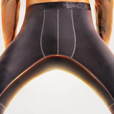 Leichte, atmungsaktive Thermo-Leggings aus Mesh für Herren für Frühling, Herbst und Winter.