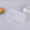 Thickened Rectangular Acrylic Storage Box High Transparency Food Gift Packaging Plant Landscaping Transparent Box