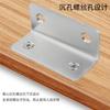 Stainless Steel L-Bracket Corner Connector Furniture Shelf Support Cabinet Assembly Heavy Duty
