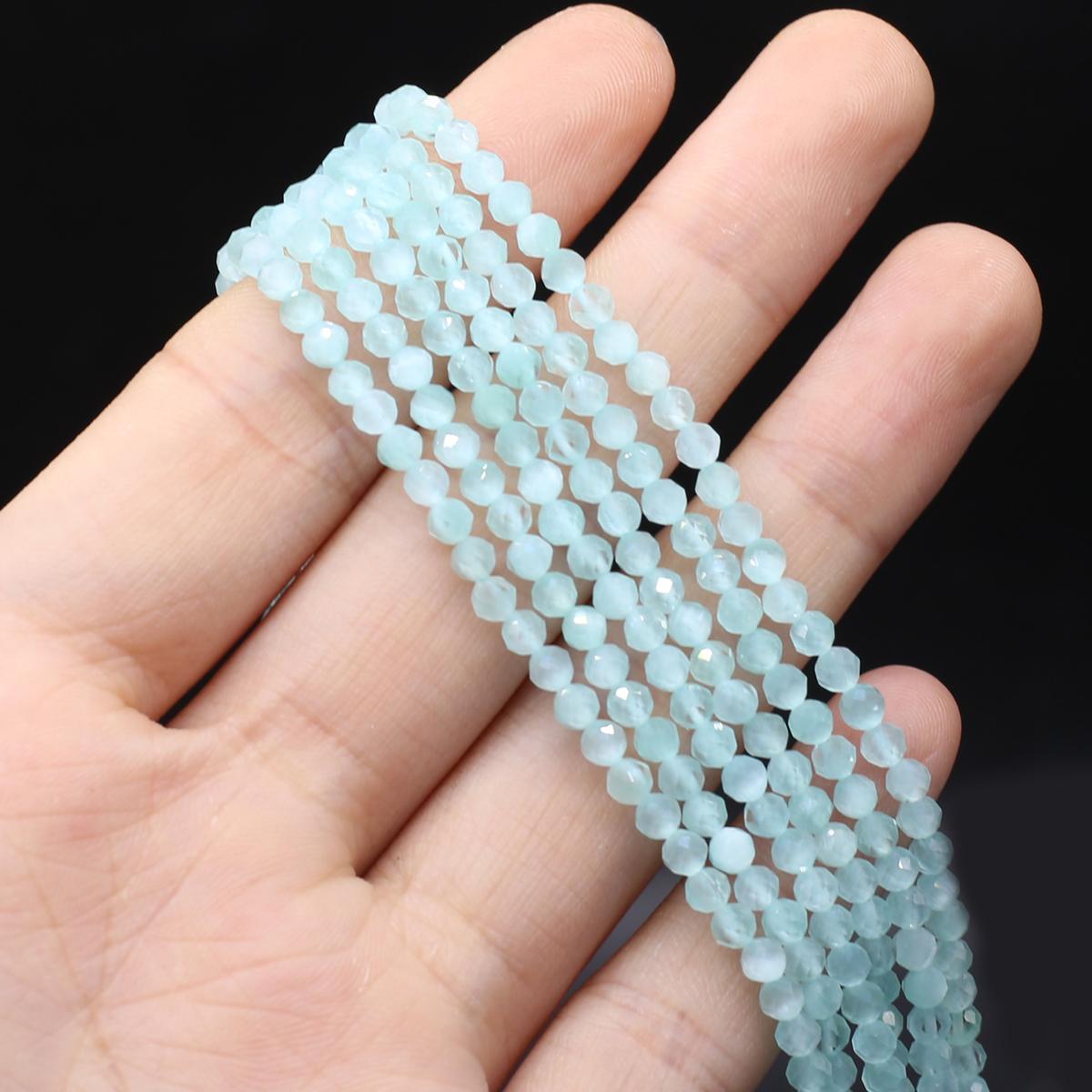 

Бусины из натурального камня опал, круглые изолированные бусины, подвески для изготовления ювелирных изделий, ожерелье, браслет, серьги, аксессуар, размер 3 мм 3mm