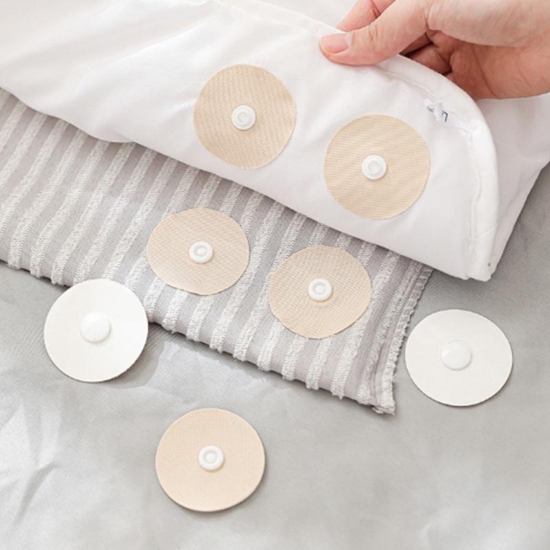 10 Paar Bettlaken Steppdecken-Klammern Rutschfeste Decken-Schnallen Bettbezug Befestigungsclip Ein Schlüssel zum Entriegeln Steppdecken-Halter Fixierer Greifer