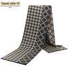 Men's Autumn & Winter Plaid Imitation Cashmere Scarf - Warm & Thick Custom Design
