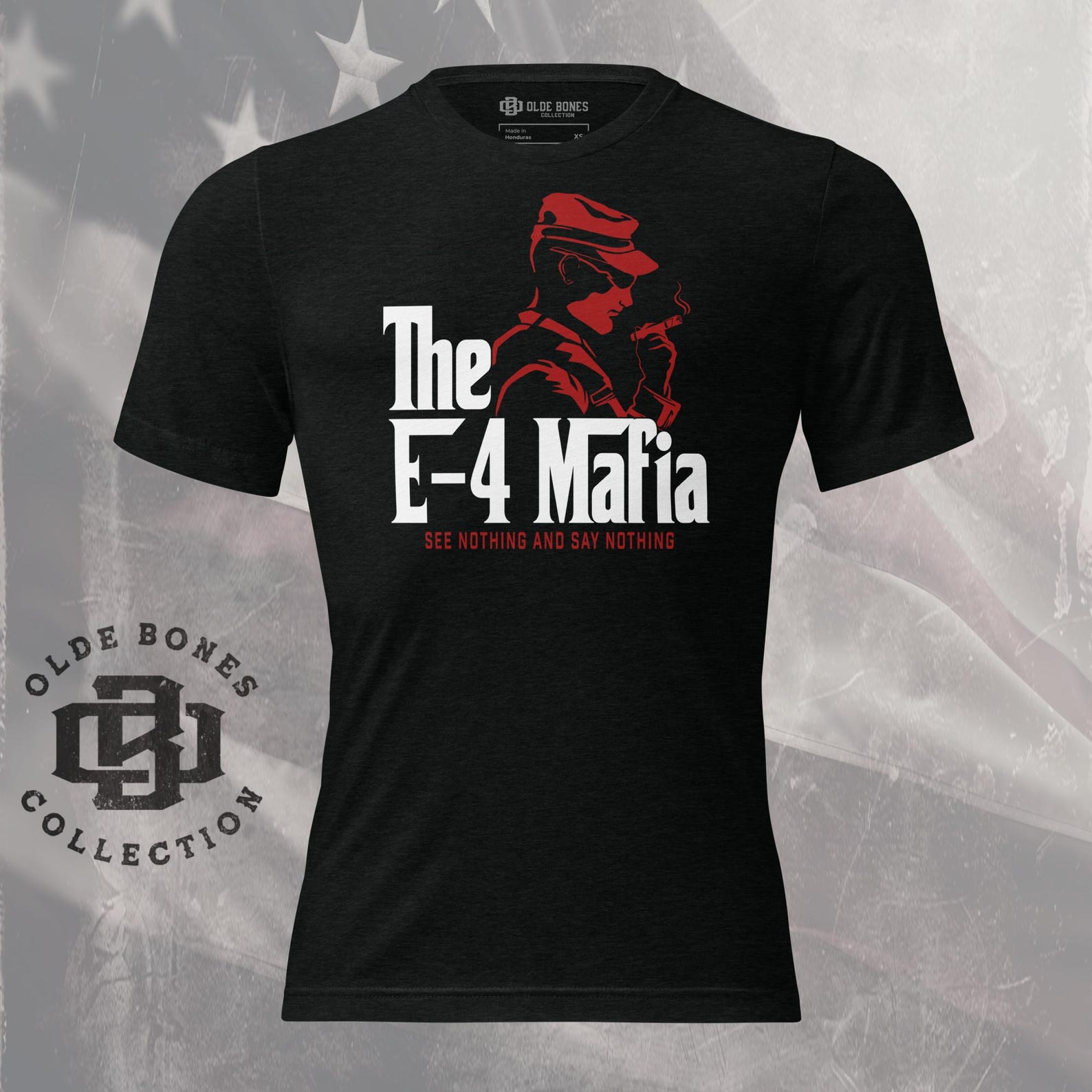 Army E-4 Mafia | Military T Shirt Design | US Army | Military T-Shirt | Army T shirt | Veteran Shirt | Military Gift S
