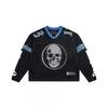 Mens Long Sleeve T Shirt Loose Fit Streetwear Hip Hop Casual Mesh Jersey 2025