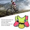 Pink Running Safety Vest Elastic Night Riding Vest Durable Reflective Waistcoat  Hiking Activity