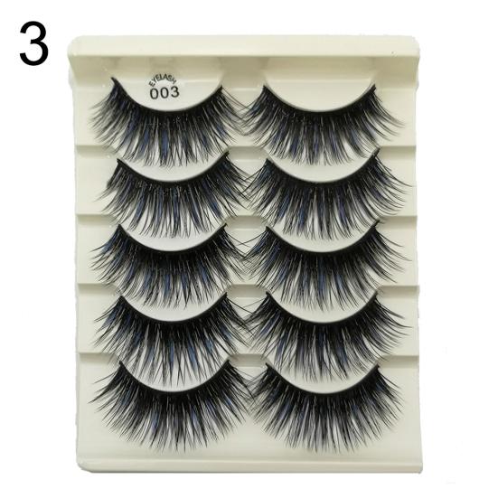 Fashion Thick False Eyelashes Long Natural Lashes Extensions for Women Girls
