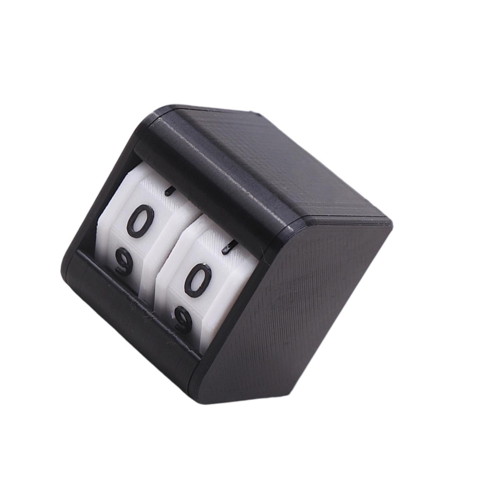 

Portable Plastic Score Keeper with Easy To Read Display Durable Tabletop Game Counter for Board Games Sports Events 1 чёрный