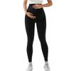 Fashion Solid Women Pregnant Yoga Pants High Waisted Slim Fit Exercise Seamless Yoga Legging Women Casual Push Up Pregnant Yoga Joggings 24416