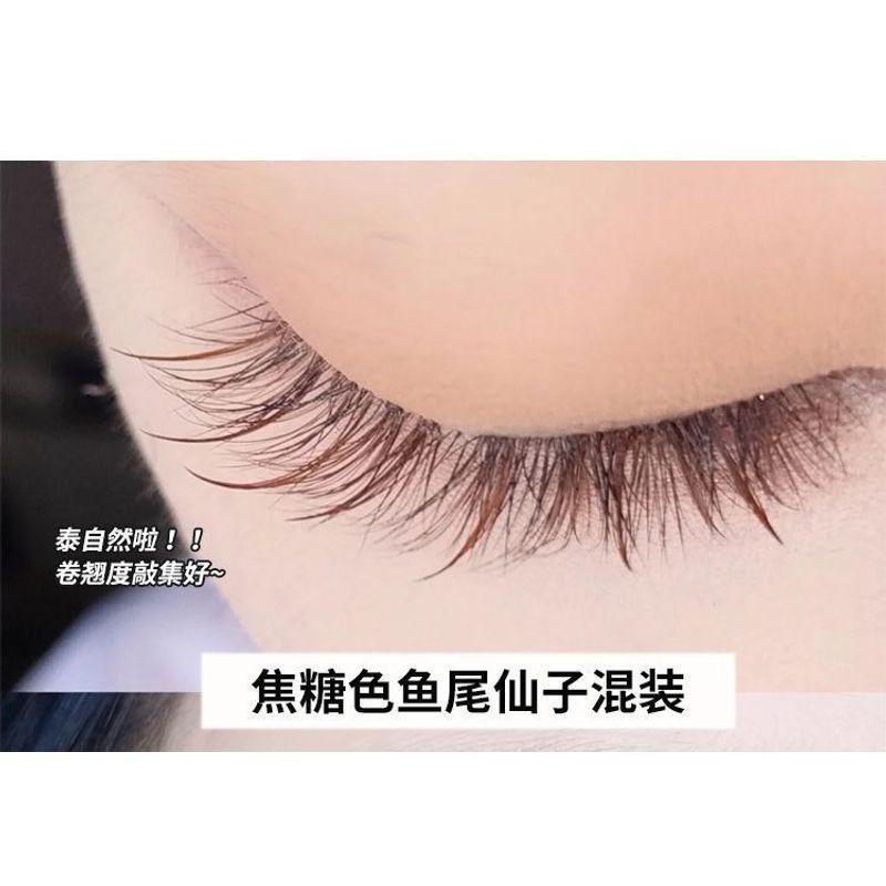 Mogugu - Natürliche, voluminöse farbige künstliche Wimpern