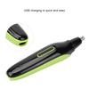Nose Hair Trimmer Set USB 5 in 1 Electric Facial Ear Hair Eyebrow Trimmer for Home