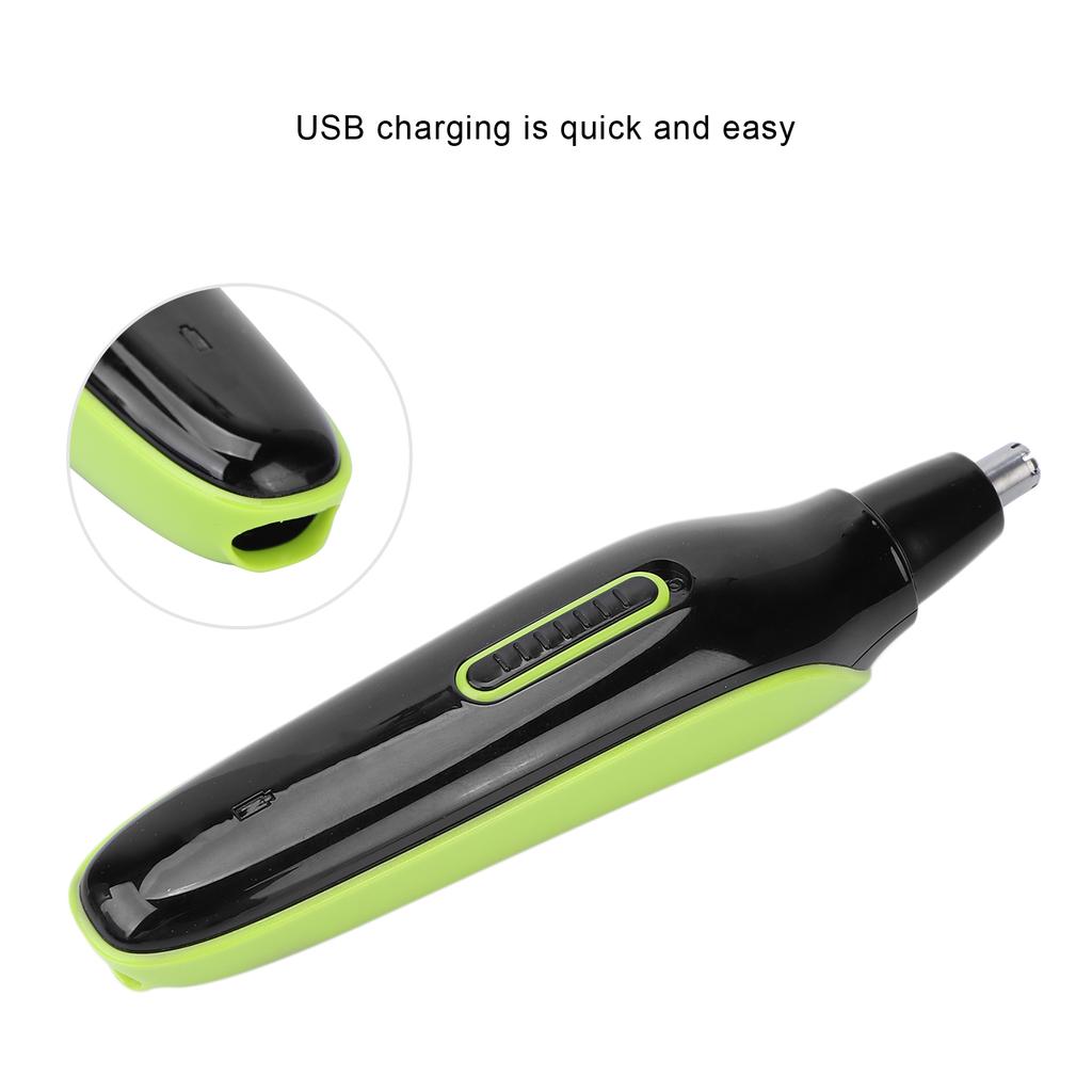 Nose Hair Trimmer Set USB 5 in 1 Electric Facial Ear Hair Eyebrow Trimmer for Home