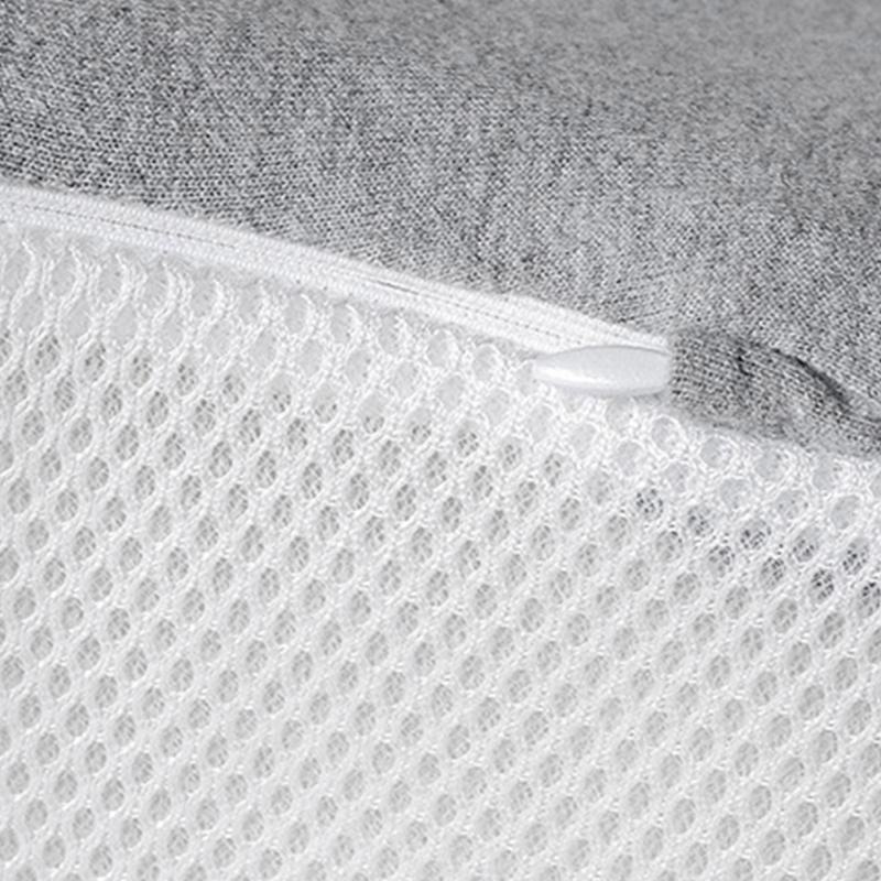 Orthopedic Knee Support Pillow Breathable Washable Cover Memory Foam Thigh Cushion for Resting and Side Sleeping