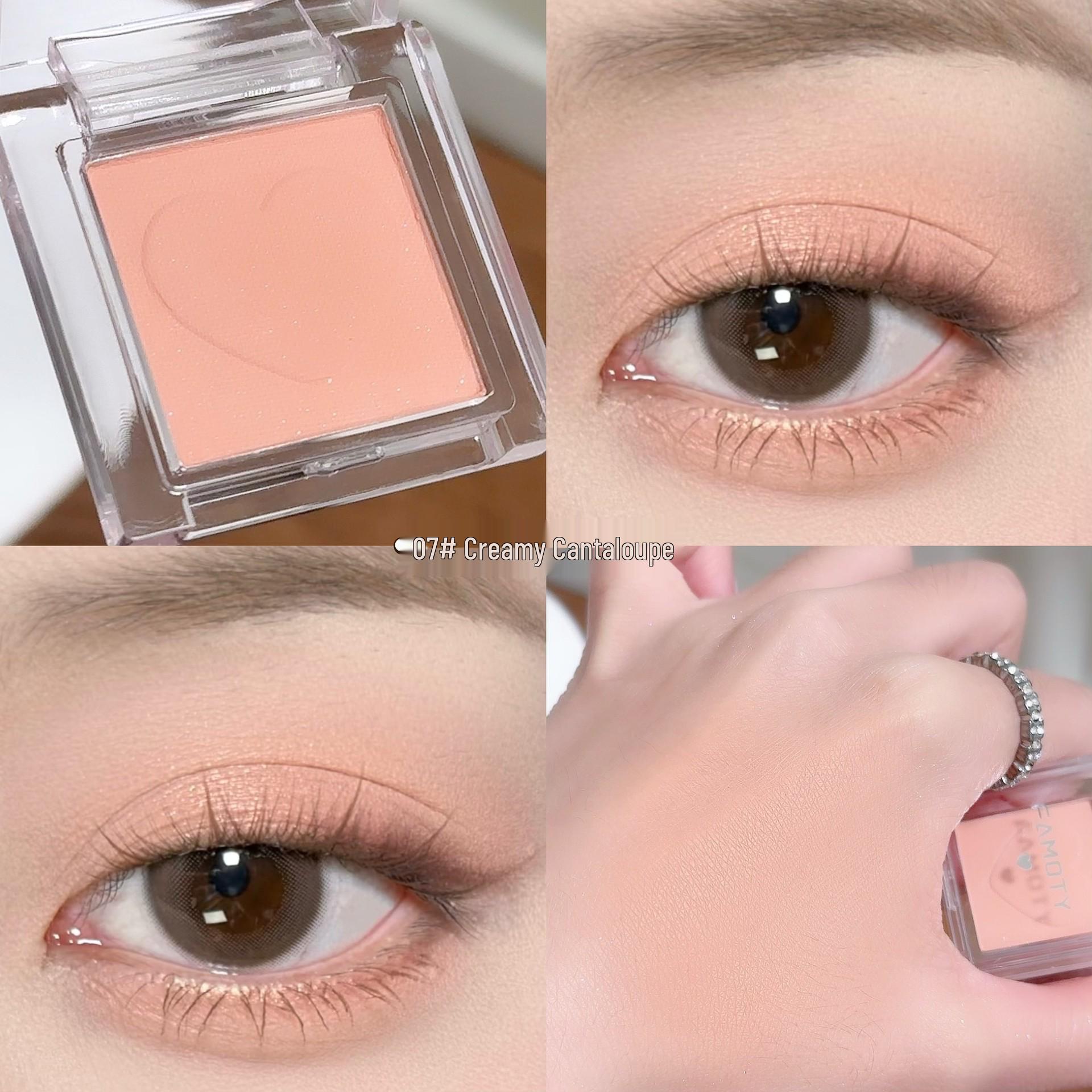 

Палетка теней в форме сердца, стойкая, не размазывающаяся, с мерцающими, матовыми и перламутровыми оттенками. 1.2g