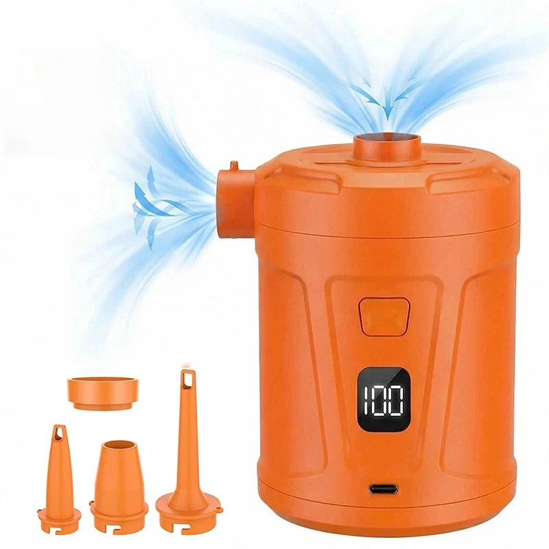 Portable Wireless All-in-One Inflatable Air Pump for Camping, Swim Rings, Beds, and Paddleboards