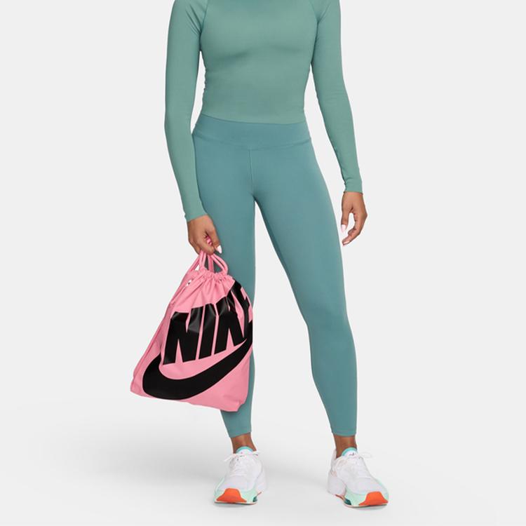 Nike Fabric Backpack Women's Coral Pink & Black Casual BA5351-611