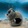Aquarium Resin Vase Decor Betta for Tank Accessories for Freshwater and Saltwate