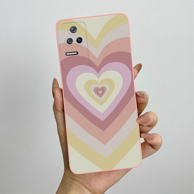 For Xiaomi Poco F4 Phone Case POCOF4 5G Silicone Soft TPU Protective Back Cover Casing Painted Printing Shockproof Shell