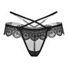Sexy Panties Ladies Seduction Lace Stretch Transparent Bundle with Thong T-pants Sexy Lingerie 2152