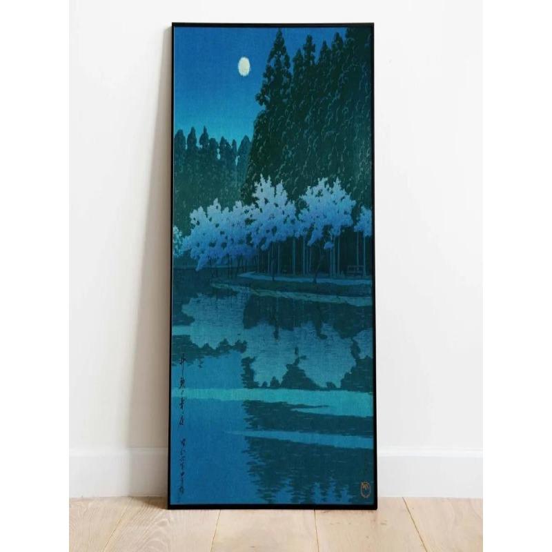 Hasui Kawase Osaka Vintage Japanese Art  Koi Carps Peacock Snowy Scenery Poster Wall Pictures Canvas Painting for Room Home Deco