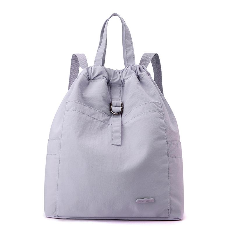 New Fashionable and Versatile Women's Casual Large-capacity Light Commuting Nylon Backpack Women