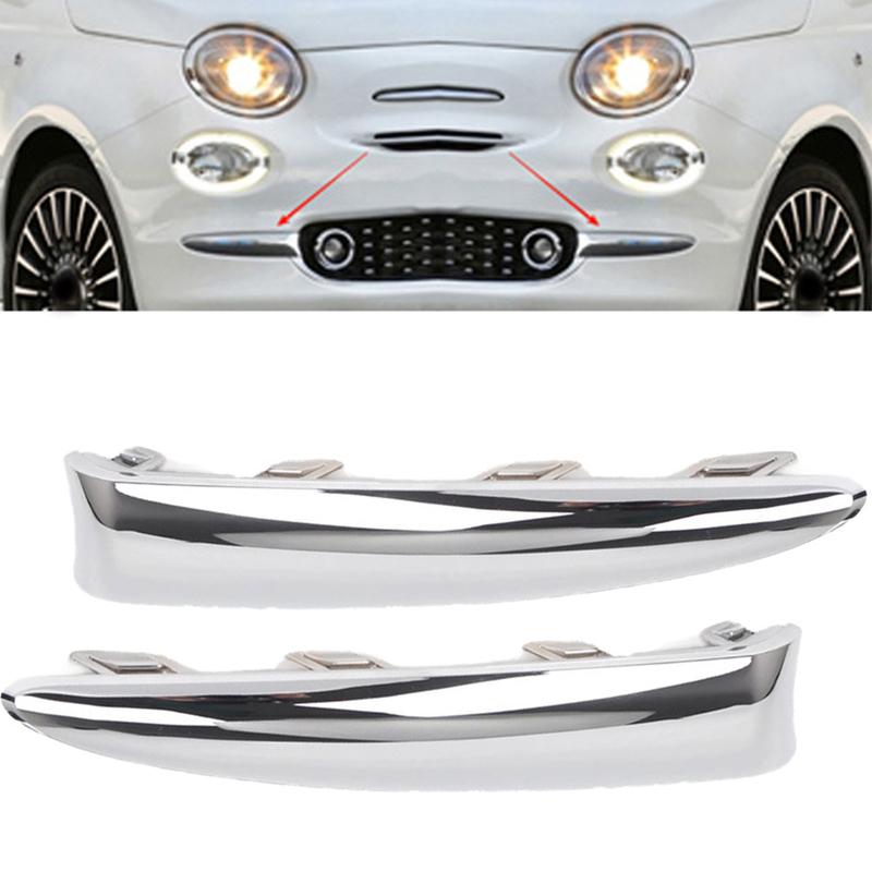 Réparation Automobile Entretien Véhicule Comme Montré Chrome Lounge Garniture Pare-Chocs Avant Chrome Ajustement Direct Pour Modèles 2016-