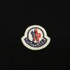 Moncler Black Pique Polo Shirt Tops S blackUsed