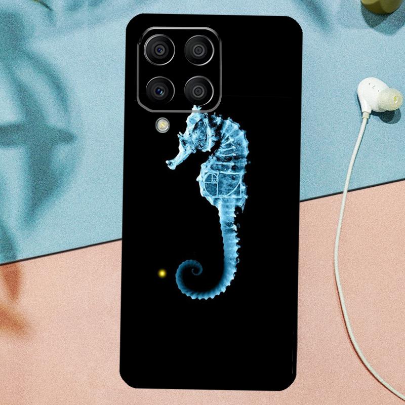 Starfish Seahorse Pattern For Samsung Galaxy M53 M33 M11 M21 M31 M12 M13 M14 M15 M35 M34 M54 M32 M52 M06 M16 M55 Case