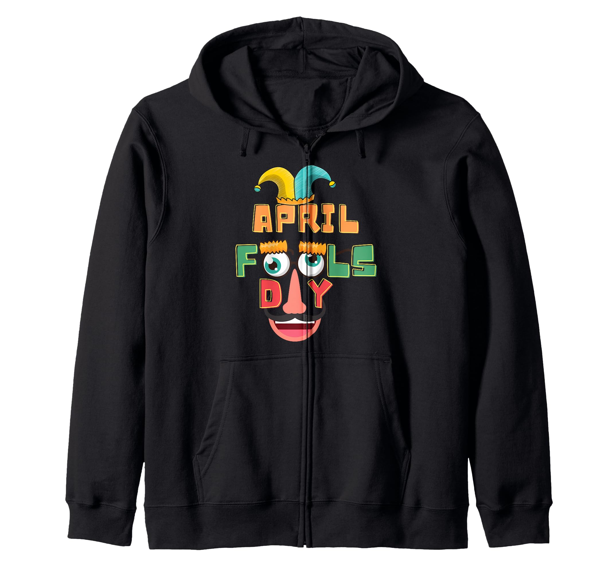April Fools Day Prank Costume Zip Hoodie