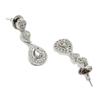 Jewellery Set Fascinating Gold Tone Necklace Set & Earring Adorned with American Diamond Jewellery for Women and Girl