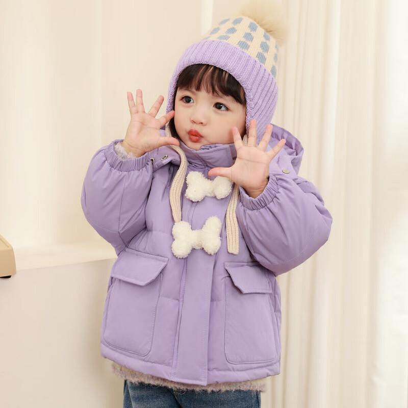 LUSON Baby Girls Winter Padded Jacket 100