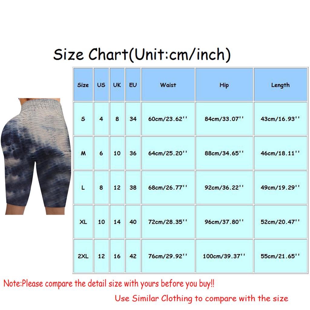 Women Wrinkled Tie- Leggings Stretch Running Fitness Yoga Pants Biker Shorts