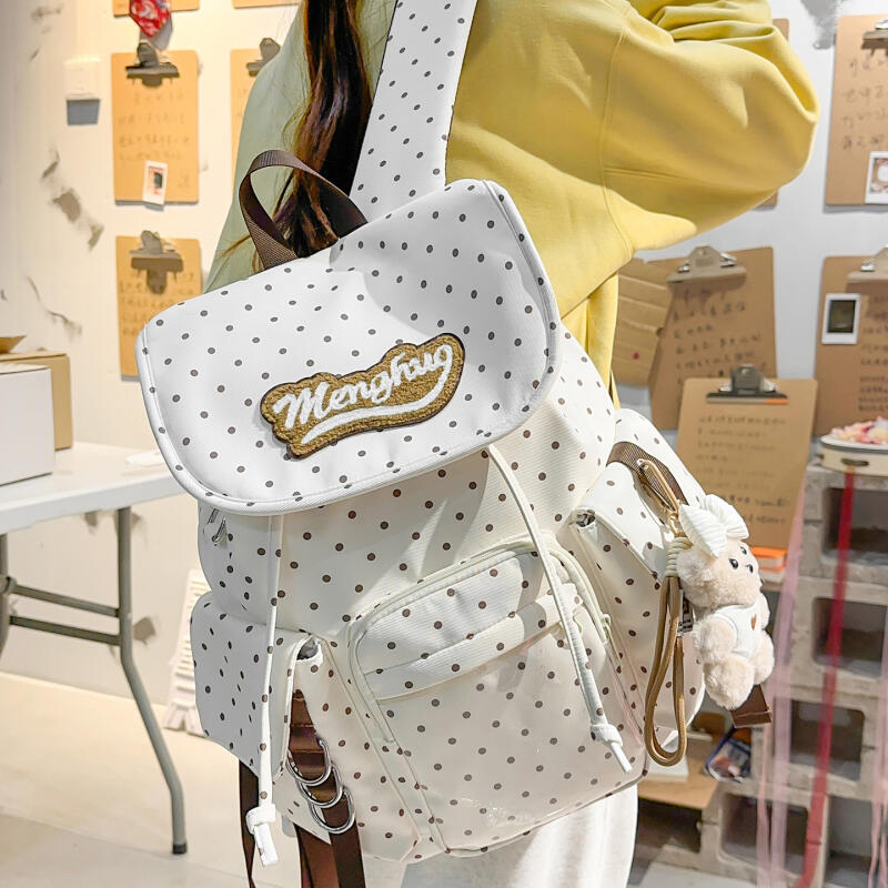 Print Backpack Women's Backpack College Style Schoolbag