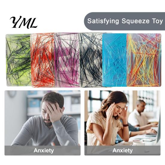 Anti Picking Silicone Pad Skin Fidget Toy with Tweezers, Hair Plucking for Tactile Stimulation Trichotillomania, Anxiety Relief Picky Adults