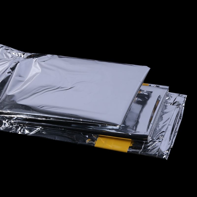 

Открытый портативный водонепроницаемый многоразовый аварийный серебряный фольгированный кемпинг выживания сна