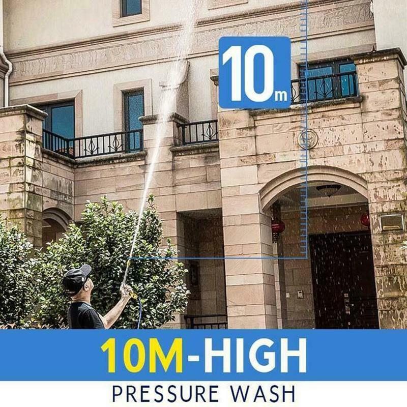 Metal Water High Pressure Power Car Washer Spray Garden Water Jet Hose Wand Nozzle Sprinkler Washing Cleaning Tool