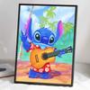 Full Round Diamond Painting Stitch Who Plays The Guitar Art Rhinestone Picture Mosaic DIY 5D Cross Stitch Embroidery Home Decoration