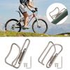 Titaniums Alloys Hollows Bicycles Bottle Stand Bike Water Bottle Cage Bracket Bicycles Cycling Bottle Mount Stand