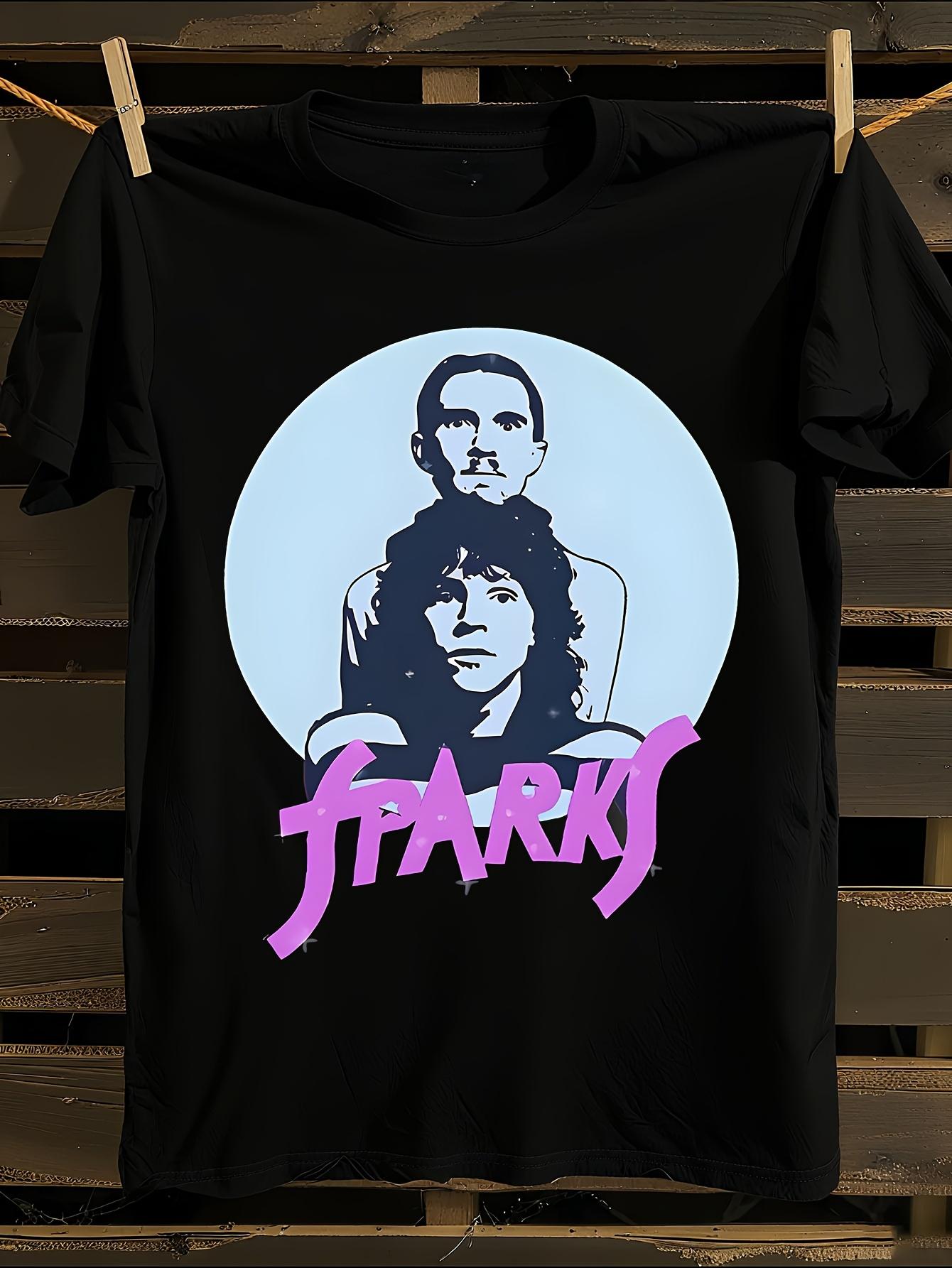 New Sparks Band Graphic White Tshirt XXXXL