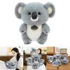 Cute Cartoon Gray Koala Plush Doll Children Toy For Kids Toy Gift And Zoo Souvenir