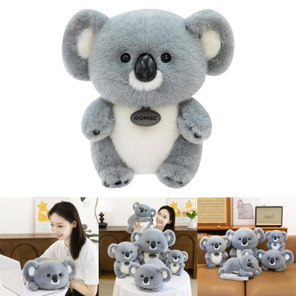 Cute Cartoon Gray Koala Plush Doll Children Toy For Kids Toy Gift And Zoo Souvenir