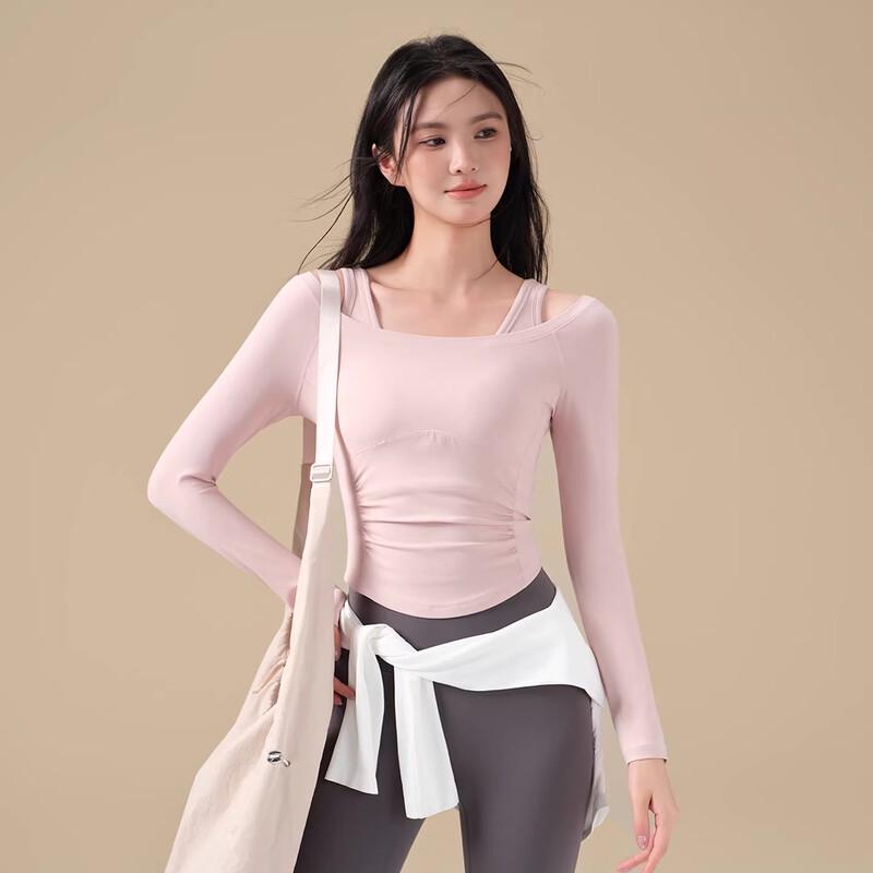 

ACKDCS Women s Slim Fit Long Sleeve Yoga & Fitness Top M