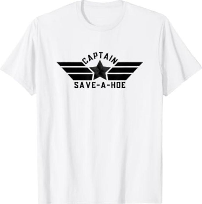Save A Hoe Hero Parody Rescue Costume T-Shirt