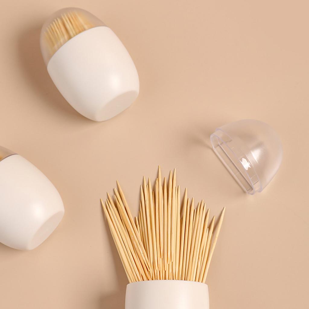 Magnetic Toothpick Holder for Fridge Sturdy Safe Toothpick Holder Container Large Capacity