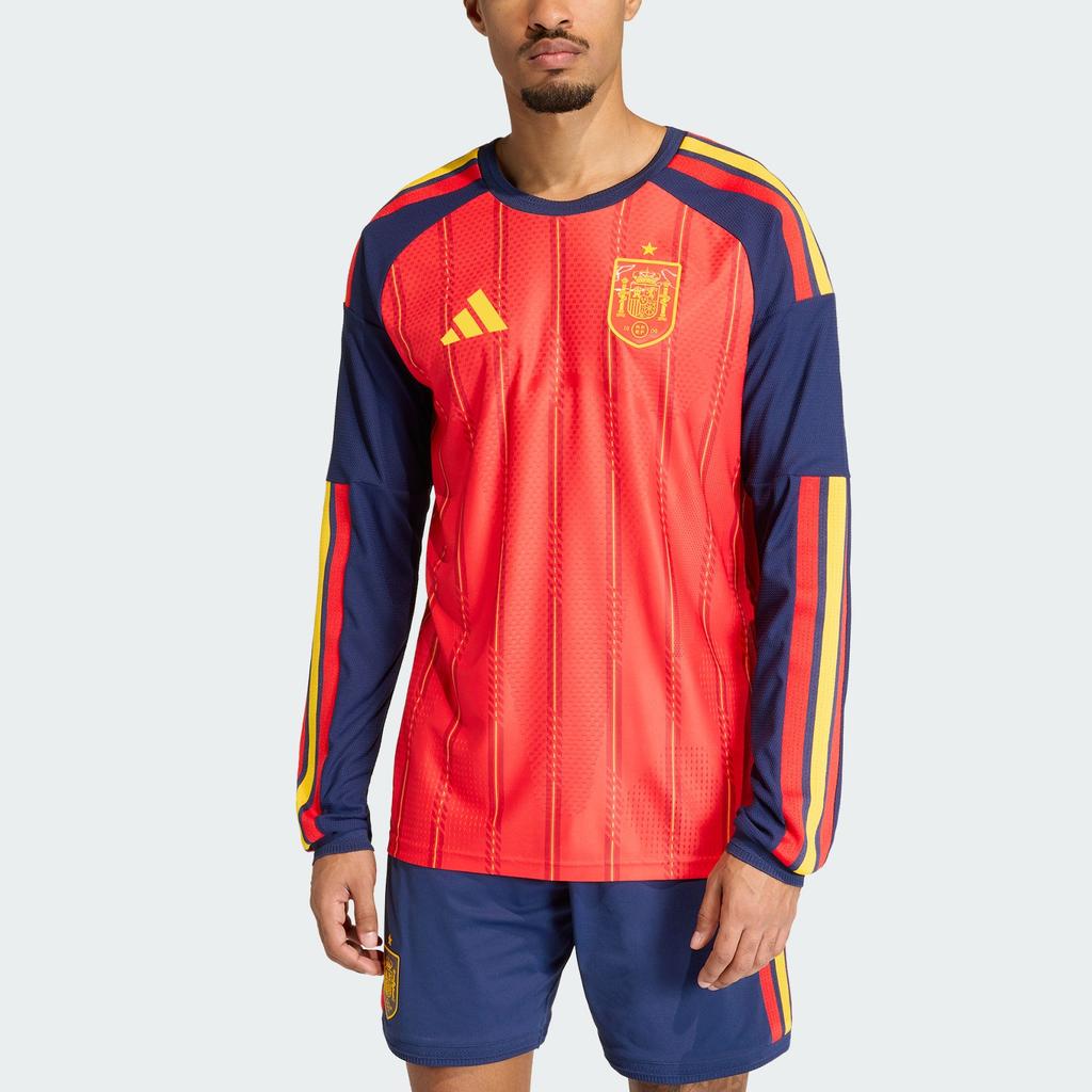 adidas Spain 26 Home Authentic Jersey Men Jersey JZ5776