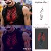 UV Reactive Water Transfer Temporary Tattoos Glow-in-the-Dark for Night Parties Sexy Style for Face Body Application Paper