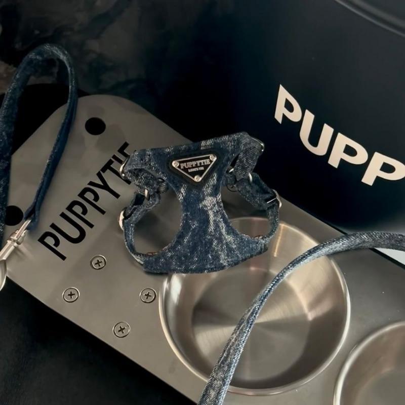 

Одежда для щенков Весенний джинсовый жилет Шнауцер Тедди Бигбер Померанский йоркширский кот Жилет XL chest 50 back 40 about 12-7 kg