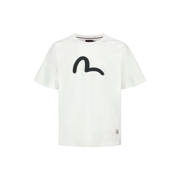 Evisu T-Shirts Unisex Crew Neck Moderate Straight Fit 2ESHTM3TS521LFCT